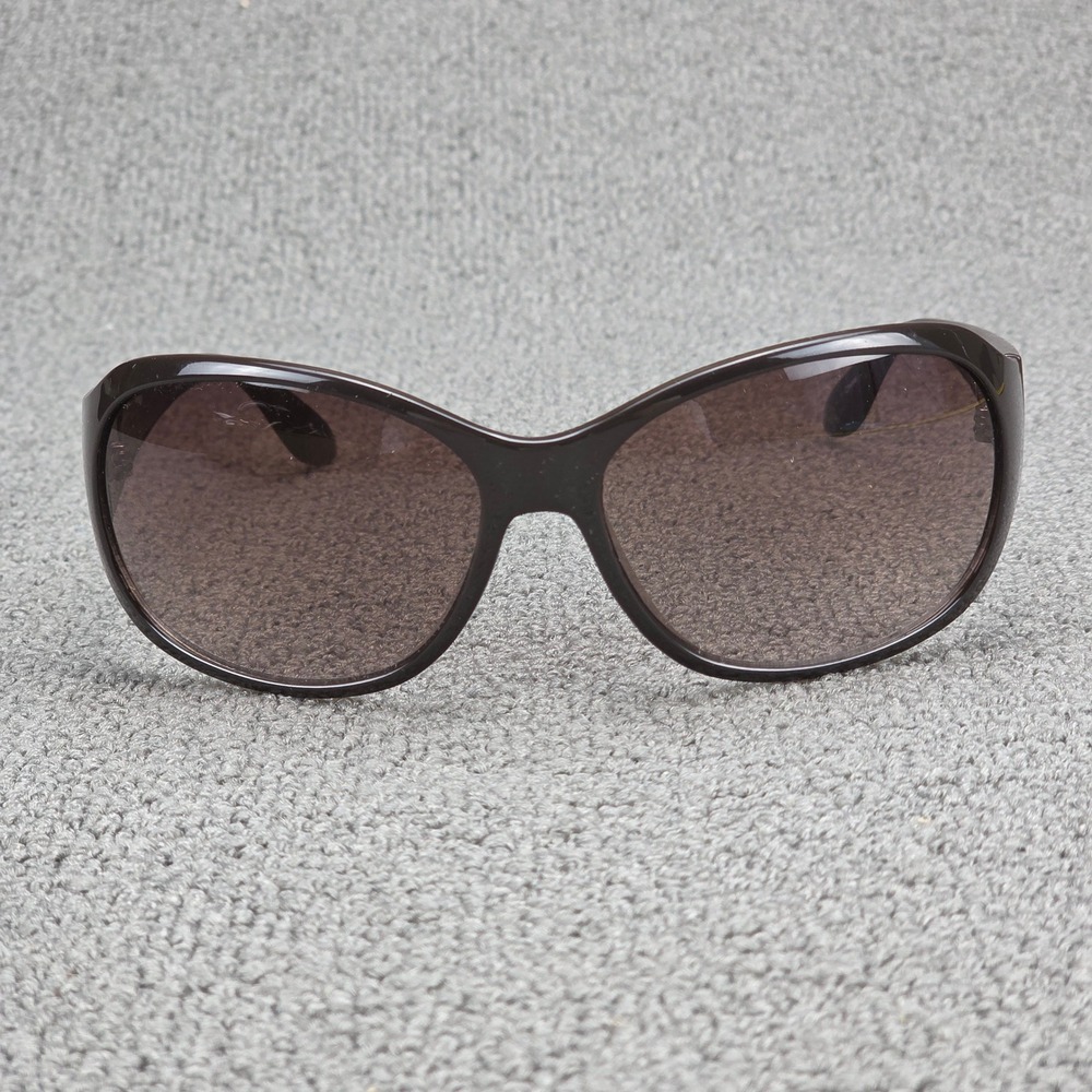 Liz Claiborne Paisley Dot Sunglasses Women Brown Oversized Glam Boho OS